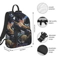 thumbnail image 4 of Solo Leveling Bag Lightweight Backpack Simple Daypack Casual Compact Rucksack Leisure Travel Backpack, 4 of 9