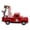 Red Truck Pink woman gray man, variant on Yihuala Retro Pickup Truck Model with and Groom Figurines Ornament For Wedding Cake Toppers Decoration Couples