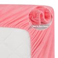 thumbnail image 6 of PiccoCasa Waterproof TPU Membrane Layer Mattress Protector Twin, Pink, 6 of 8