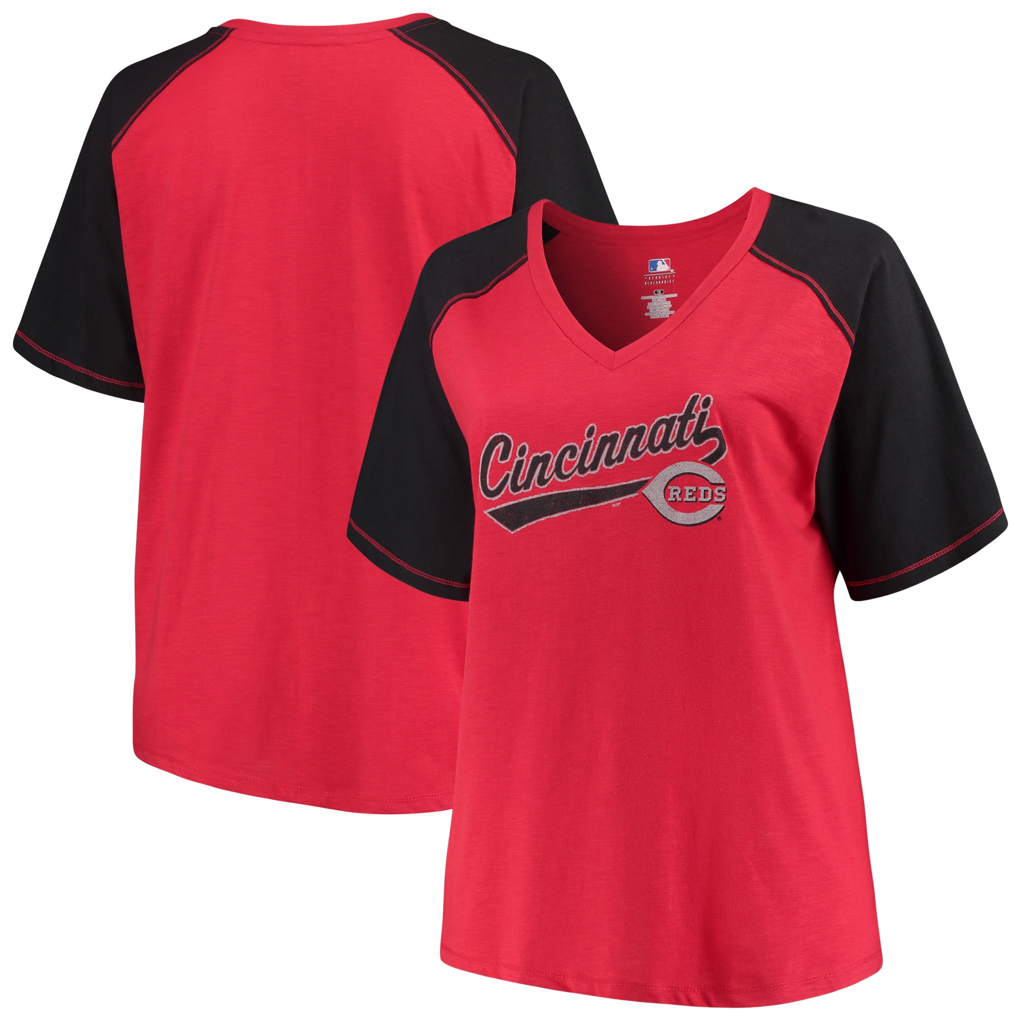 women's plus size cincinnati reds shirts