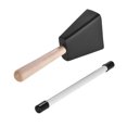 thumbnail image 4 of Wood+Metal Stick Drum Percussion Instrument Musical Gift Playing Cowbell With Plastic Mallet, 4 of 5