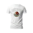 thumbnail image 1 of Playera Con Escudo De MExico Para Fiestas Patrias Septiembre Mexico Dia De La Independencia Color Blanco Talla Mediana Marca Emil SaEs, 1 of 4
