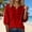 A1 Red, variant on Embroidered Tops for Women Pullover Shirt V Neck Shirts Loose Fit Blouses Gauze Tops Plain Tshirt Lightweight Ethnic Style Retro Embroidered Tops Mexican Shirt Shirt for Vacation Red L