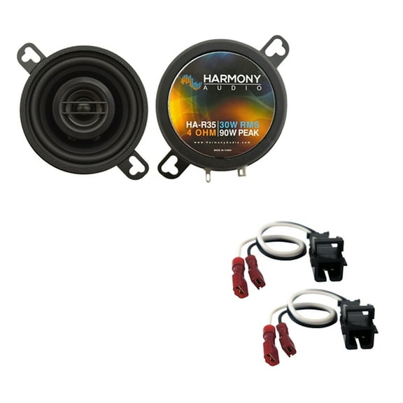 Fits Oldsmobile Bravada 2002-2004 Front Dash Replacement Harmony HA-R35 Speakers