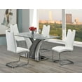 thumbnail image 1 of Alexis 5-Piece Dining Set, White, 1 of 4