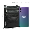 thumbnail image 2 of Leather Crossbody Phone Bag for Women, EEEkit Small Cellphone Purse Pouch, Shoulder Handbag Fit for iPhone, Samsung, 2 of 9