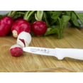 thumbnail image 2 of Mundial 3800 Series 3 1/4" (8 cm) Paring Knife - White Handle - Japanese High Carbon Steel, 2 of 3