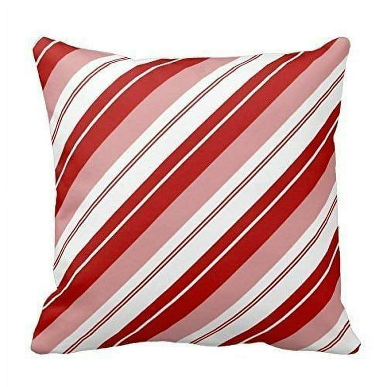 Black, Red & White Throw Pillow Cover in a Pretty Swirls 100% Cotton