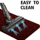 thumbnail image 4 of Alfombras de baño, alfombras para sala de estar, alfombra de área, alfombra de baño de 8 x 30 pulgadas, alfombra antideslizante para escalones de escalera, alfombra antideslizante para interiores para, 4 of 7