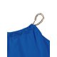 thumbnail image 5 of VISgogo - Camiseta informal de media manga para mujer, a la moda, de color sólido, con hombros descubiertos y cuello en V VISgogo  moda, 5 of 8