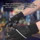 thumbnail image 2 of Advancent 1 par de guantes de ciclismo para exteriores, impermeables, a prueba de viento, pantalla táctil, protectores de mano para Ciclismo  Gris XL, 2 of 6