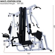 Body-Solid EXM3000LPS Multi-Station Selectorized Gym for Light Commercial and Home Gym