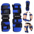 thumbnail image 1 of Adjustable 1 Pair Multifunctional Knee Protector, Patella Protector, For Arthritis Hiking Climbing Skiing Blue 1 Pair, 1 of 8