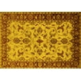thumbnail image 1 of Ahgly Company Indoor Rectangle Oriental Yellow Industrial Area Rugs, 7' x 9', 1 of 4