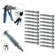 thumbnail image 1 of Herramienta de colocación de anclajes de pared hueca con surtido de tornillos de anclaje de pared Hollow Drive (, M5, M6) para ación de placas de 5x52 DYNWAVEMX Anclajes de pared huecos, 1 of 8