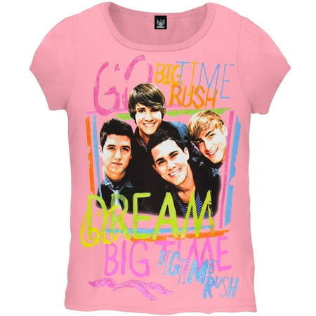 Youth Big Time T-shirt - Big Time Rush - Dream Big Girls Youth T-Shirt