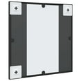 thumbnail image 3 of vidaXL Wall Mirror Black 40x40 cm Square Iron, 3 of 5