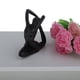 thumbnail image 2 of 2pcs niñas yoga pose esculturas en apariencia de estatua dormitorio arte, 2 of 5