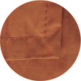 thumbnail image 1 of Ahgly Company Machine Washable Indoor Round Transitional Neon Orange Area Rugs, 3' Round, 1 of 7
