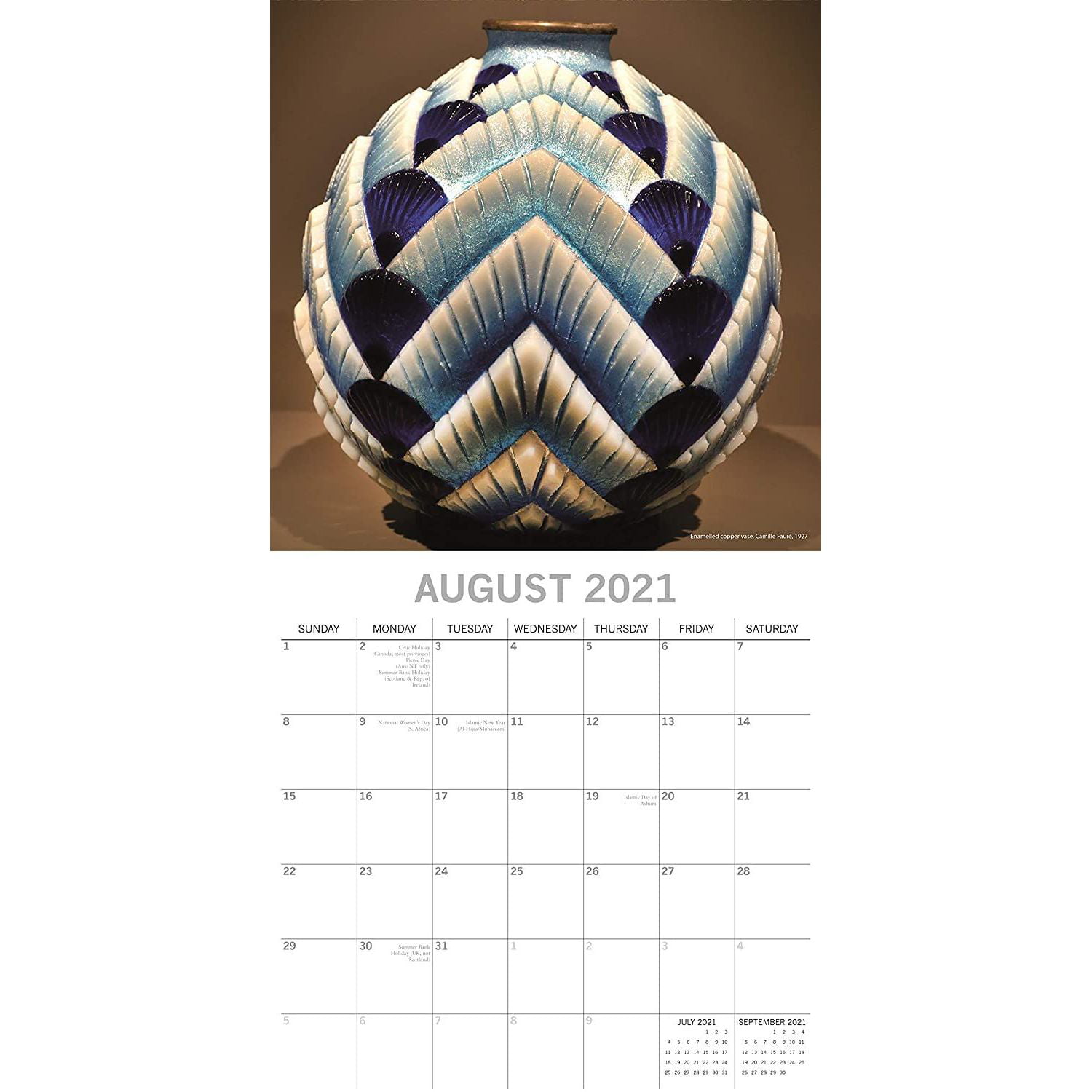 Famous Artists and Artworks Theme Includes 180 Reminder Stickers 2021 Wall Calendar 16-Month 12 x 12 Inch Monthly View Matisse