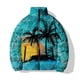 thumbnail image 2 of Abrigo de invierno para hombre, chaqueta de algodón con estampado de cocoteros junto al mar, abrigos de invierno para hombre, parkas modernas y versátiles, novedad en chaquetas parkas, 2 of 5