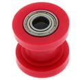 thumbnail image 1 of koolsoo 8/10MM Chaîne Guide-Rouleau Tendeur Moto, Vélo, Motocross Rouge, 1 of 9