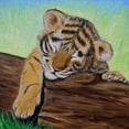 thumbnail image 1 of 5D bricolaje taladro redondo completo punto de cruz novedad tigre diamante pintura mosaico artesanal FLhrweasw Nuevo, 1 of 8