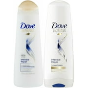 Dove Intensive Repair Shampoo and Conditioner Set, 12 Fluid Ounce Bottles