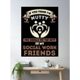 thumbnail image 2 of Social Work - If You Think Poster Wall Art, Modern Wall Decor, 24x36 UNFRAMED, 2 of 3