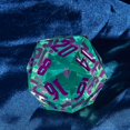 thumbnail image 4 of Cusdie Single D20 Dice 55mm, 20 Sided DND Dice, Giant D20 D&D Polyhedral Dice Large D20 w/Gift Box for Role Playing Game Dungeons and Dragons D&D Dice Pathfinder, 4 of 5