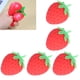 thumbnail image 4 of Juguetes Invietos de la Bola de Masa de Fresa, Juguete de Estrés de Fresa Duradero 12 Pezas Realistas para El Alivio del Estrés para Los Estudiantes, 4 of 7