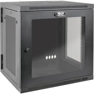 Tripp Lite 12U Wall Mount Rack Enclosure Server Cabinet Hinged Deep Acrylic Window - 19