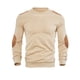 thumbnail image 2 of pstuiky camisetas de manga larga para hombre, Sudadera con capucha de manga larga y cuello redondo de color liso para hombre Tops casuales para hombres xxxl, 2 of 9
