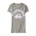 thumbnail image 1 of Camiseta Adornada Aeropostale con Purpurina para Mujer Gris Pequeña, 1 of 1