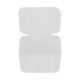 thumbnail image 1 of 2 Grids Nail Art Cotton Pads Swabs Container Organizer Storage Box Case2pcs, 1 of 5