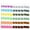12 Colors, variant on FGHAWQOW 1200 Count Multicolor Index Tabs, Self-Adhesive Page Marker Tabs for Notebook, Document and File Classification