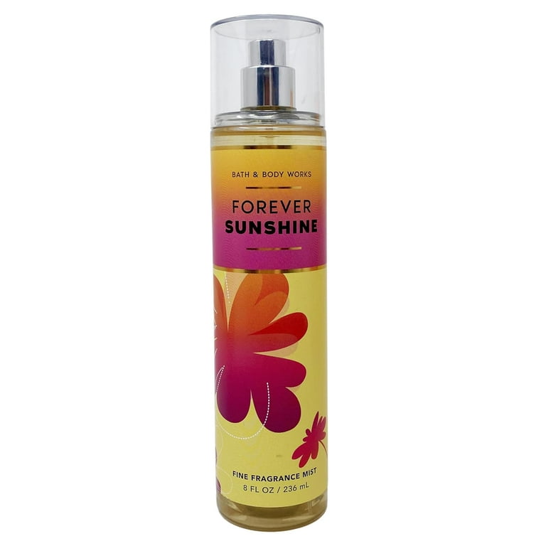 Bath and Body Works FOREVER SUNSHINE Fine Fragrance Mist 8 Fluid