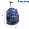 thumbnail image 4 of Mochila enrollable J World New York Sunrise Kids Disco de 18 pulgadas, 4 of 4