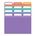 thumbnail image 2 of Separadores De Tarjetas De Recetas Jot & Mark – 24 Pestañas Por Juego Funciona Con Tarjetas De 4 X 6 Pulgadas Ayuda A Organizar La Caja De Recetas (Arco Iris) – Divisor De Pestañas, 2 of 5
