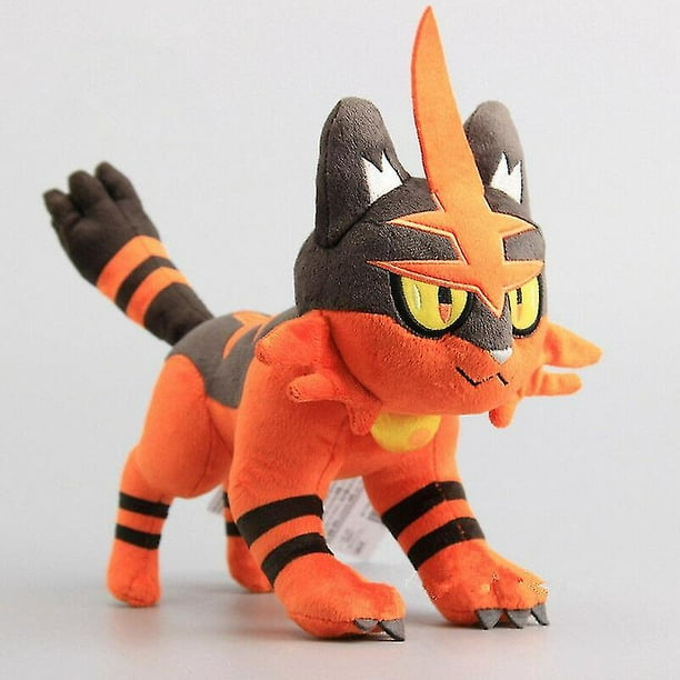 New Torracat Plush Toy Sun Moon Litten Evolution Soft Stuffed