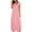 Pink, variant on Up to 30% off Women Summer Dresses, Women's Large Pocket Solid Color Dress Sexy Round Neck Short Sleeved Long Sleeved(Red,S)