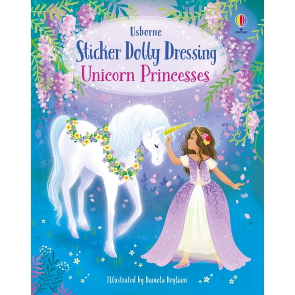 Sticker Dolly Dressing Unicorn Princesses (Paperback)