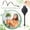 A, variant on Plant Pulley Set Garden Baskets Pots Bird Feeder Telescopic Lift Adjustable Hanging Hook Gardening Supplies Heavy Duty Metal for Birdcage Flower Pot(A)