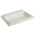 thumbnail image 2 of Mansfield 254-4 Brentwood 22-7/16" Vitreous China Drop In Bathroom Sink - White, 2 of 3