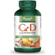 Vorst Calcium Carbonate 1250 mg + Vitamin D3 150 Tablets