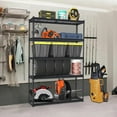 thumbnail image 2 of KOKEBREN 5 Tier 72" H Garage Storage Shelving Unit Heavy Duty Metal Utility Rack with Adjustable Shelves 2500 lbs,48"W x 18" D, 2 of 9