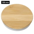 thumbnail image 6 of Aiihoo Bamboo Mason Jar Lids Wide Mouth Storage Canning Jar Caps , Mini Regular Mason Jar Cover Wood Color H 100mm, 6 of 7