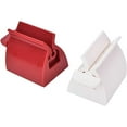 thumbnail image 1 of Ensemble de 2 Porte-Sièges à Dentifrice à Tube à Roulements Support de Porte-Squeeze Rouge et Blanc 4.6*5.2*3.9cm, 1 of 5