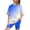 Blue, variant on Toddler Summer Outfits for Girls Solid Crewneck Top T-Shirt & Biker Shorts Set 2 Piece Tracksuit Size 5-15 Years