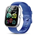 thumbnail image 3 of Smart Watch Fits for Android and IPhone, IP68 Waterproof Smartwatch for Women Men 120 Sports Modes 1.91-inch Fitness Tracker, Smart Watch with Bluetooth Call(Answer/Make Calls), for Gift Blue, 3 of 6